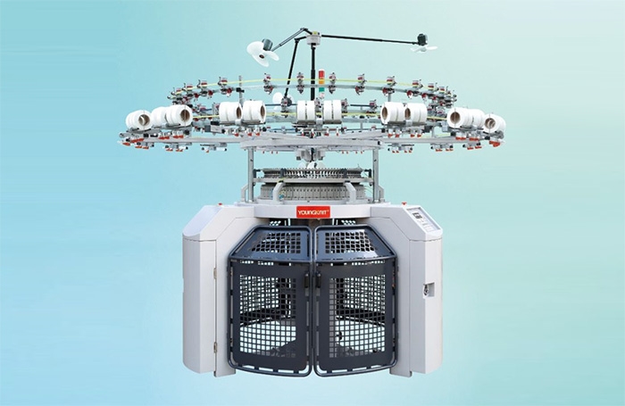 YK-S HIGH SPEED FOUR TRACKS SINGLE JERSEY CIRCULAR KNITTING MACHINE SERIES