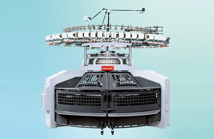 YK-SK OPEN WIDTH SINGLE JERSEY CIRCULAR KNITTING MACHINE SERIES
